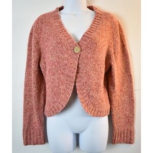 Christopher & Banks Pink Knit Cardigan